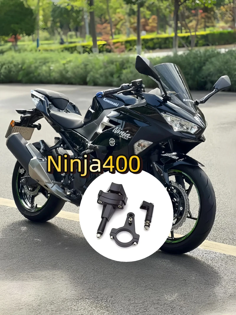 

Motorcycle Steering Damper Bracket Stabilizer For Kawasaki Ninja 400 Ninja400 2018 2019 2020 2021 2022 Stabilize Safety Control