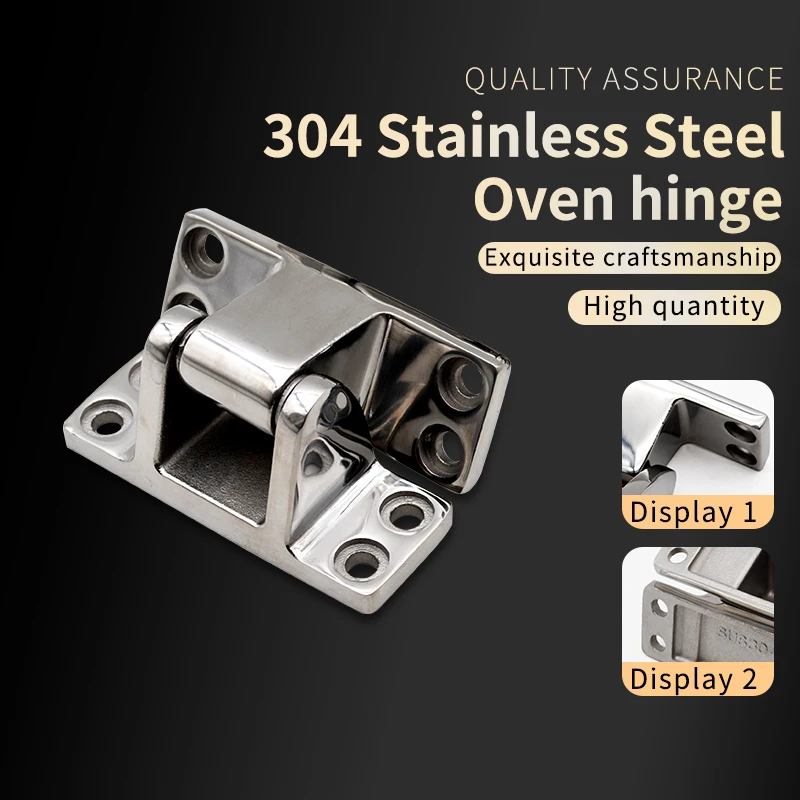 304 Stainless Steel Industrial Oven 180 Degree Hinge Protruding Door Installation High And Low Cold Storage Hinge Heavy-duty