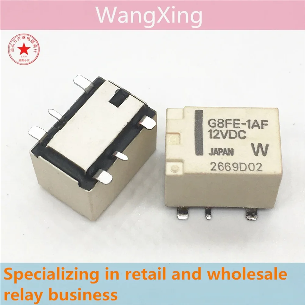 

G8FE-1AF 12VDC G8FE-1AP-L 12VDC Electromagnetic Power Automotive Relay 6 Pins