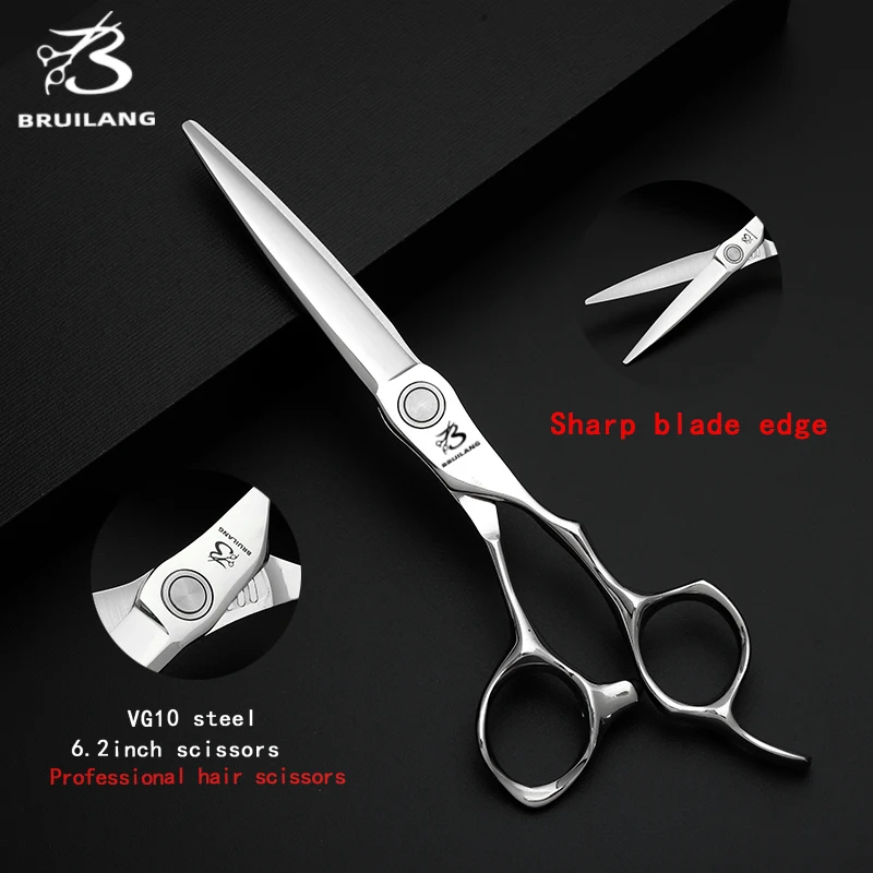 VG10material Hairdressing scissors 6.0, 6.2,6.5, 7.0 inches, professional hairdressing scissors, handmade professional scissors
