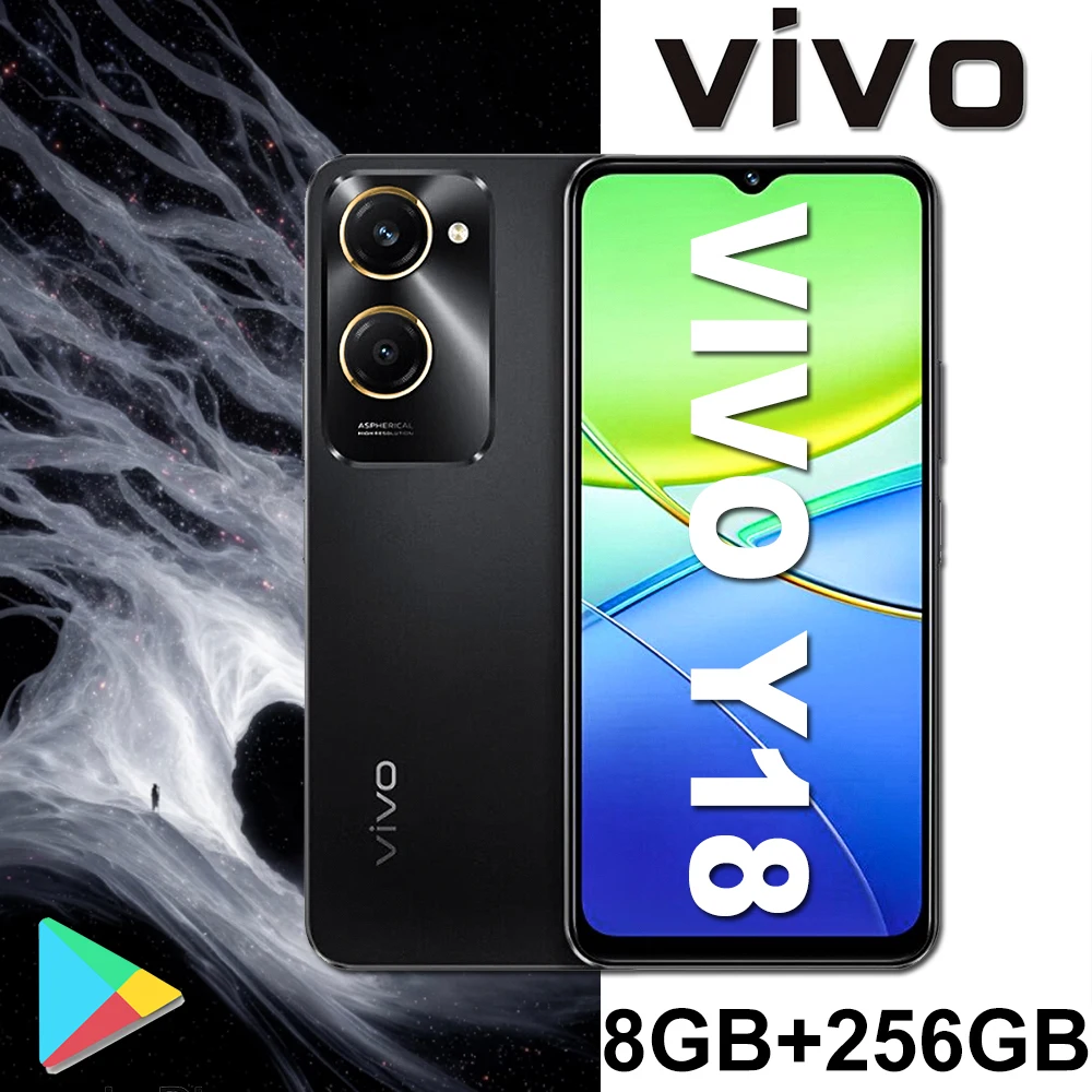 

VIVO Y18 8GB256GB/6.56-inch LCD water drop screen smartphone side fingerprint recognition 5000mAh battery 50 million rear pixels