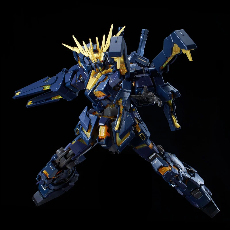 Bandai Genuine RG EXPANSION UNIT ARMED ARMOR VN/BS UNICORN GUNDAM-02“BANSHEE” Anime Action Figure Assembly Model Toy Gift Kids