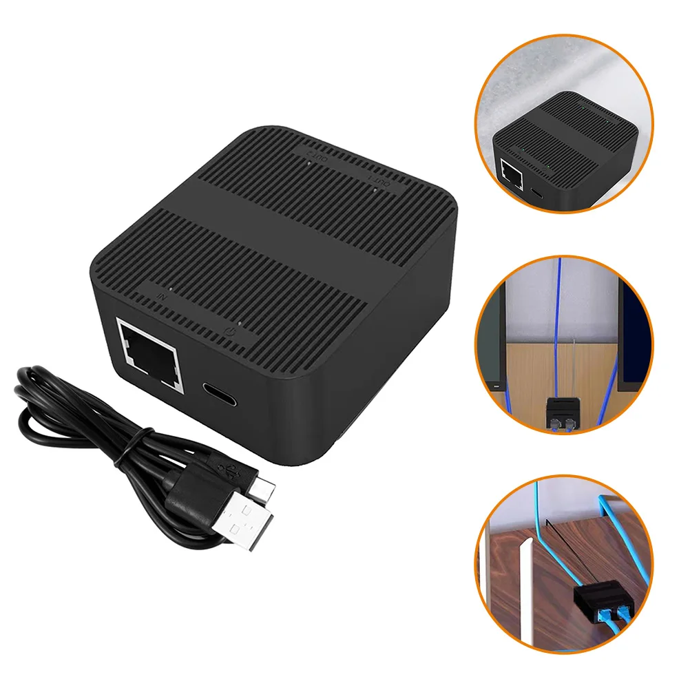 

Ethernet Adapter Lan Splitter Connection High Plastic Cable Splitters Connector Extender