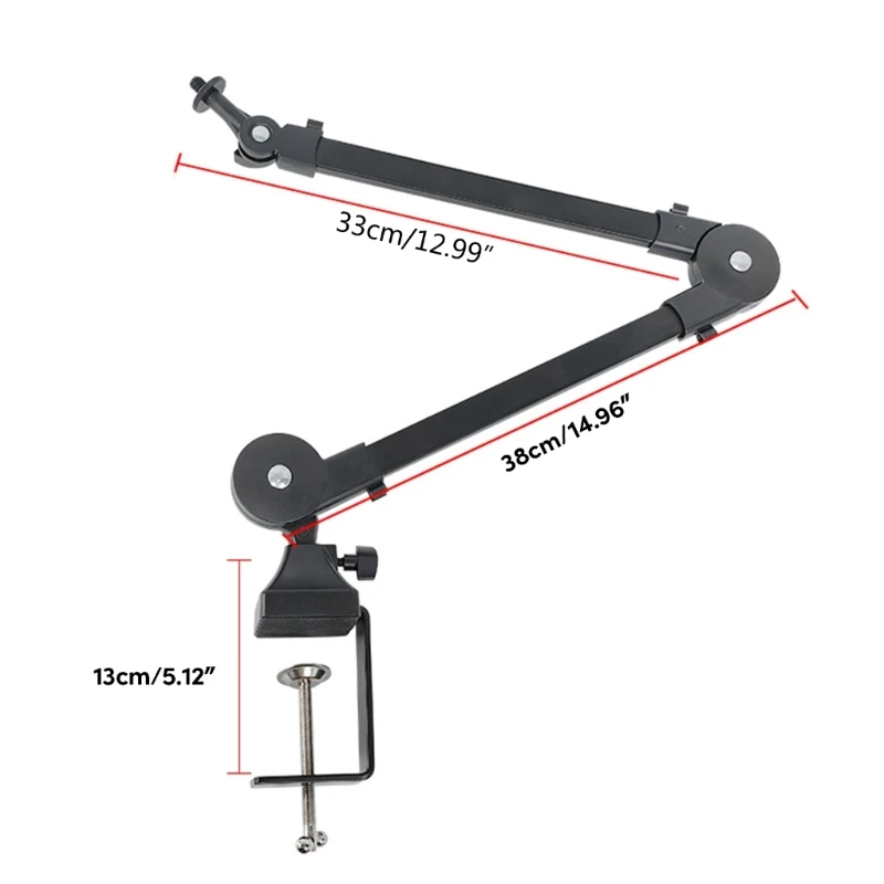 Professional Metal Microphone Arm Stand Stable and Durable Microphone Holder