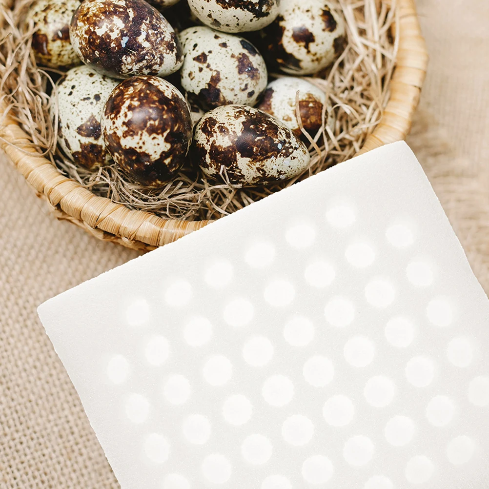 

6PCS Quail Foam Egg Tray Cartons Pearl Cotton Reusable Storage Refrigerator Egg Crates Picnic Countertop ganizer Camping