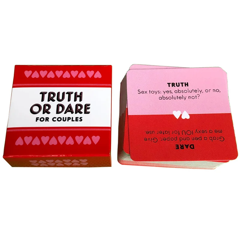 The Mini Size Truth Or Dare For Couples Drinking Cards English Charades Family Time Do You Remember Deck Borad Party Games