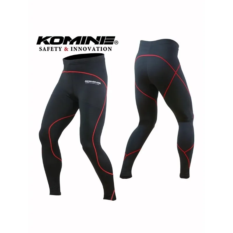 KOMINE Autumn/Winter Motorcycle Fleece Heating Slip JKL-124 Slip Pants Cycling Underwear Hygroscopic Quick Drying Pants PCL-125