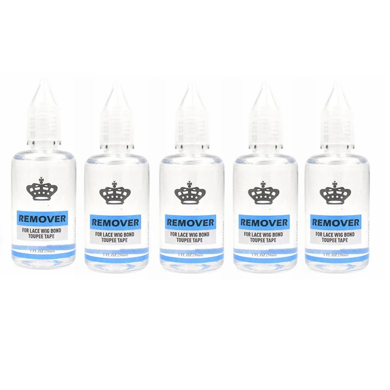 Lace front wig glue remover 30ml transparent glue remover For Lace Bond Toupee Skin Weft Tape Invisible Adhesive Hair Extension