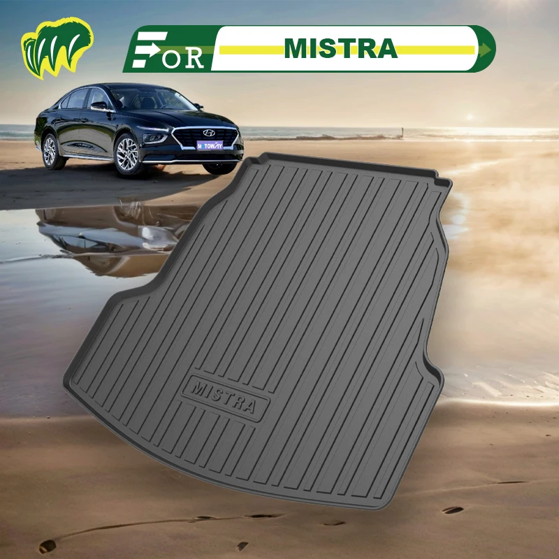 

For Hyundai MISTRA 2016 17 18 19 2014-2021 Custom Fit Car Trunk Mat All Season Cargo Mat 3D Shaped Laser Measured Trunk Liners