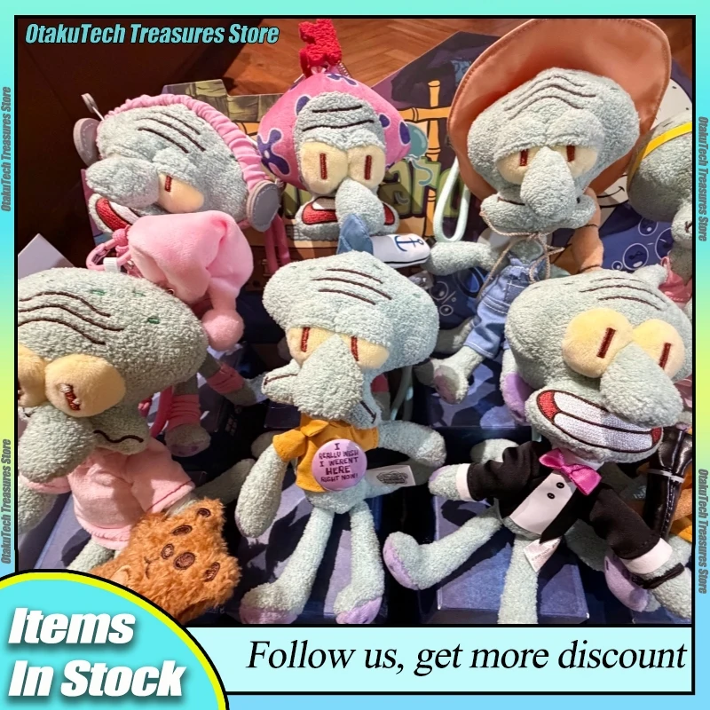 

Original Bikini Bottom The Day Of Squidward Plush Blind Box Series Plush Keychain Trendy Doll Ornament Toy Birthday Gift