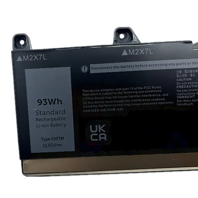11,55 v4 5 jmd8 x9ftm Laptop-Akku für Dell Precision 17 v 93w Notebook