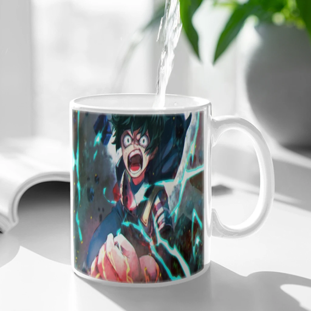 My Hero Academia Ceramic Cup Coffee Oatmeal Breakfast Cup Creative Personality Mug