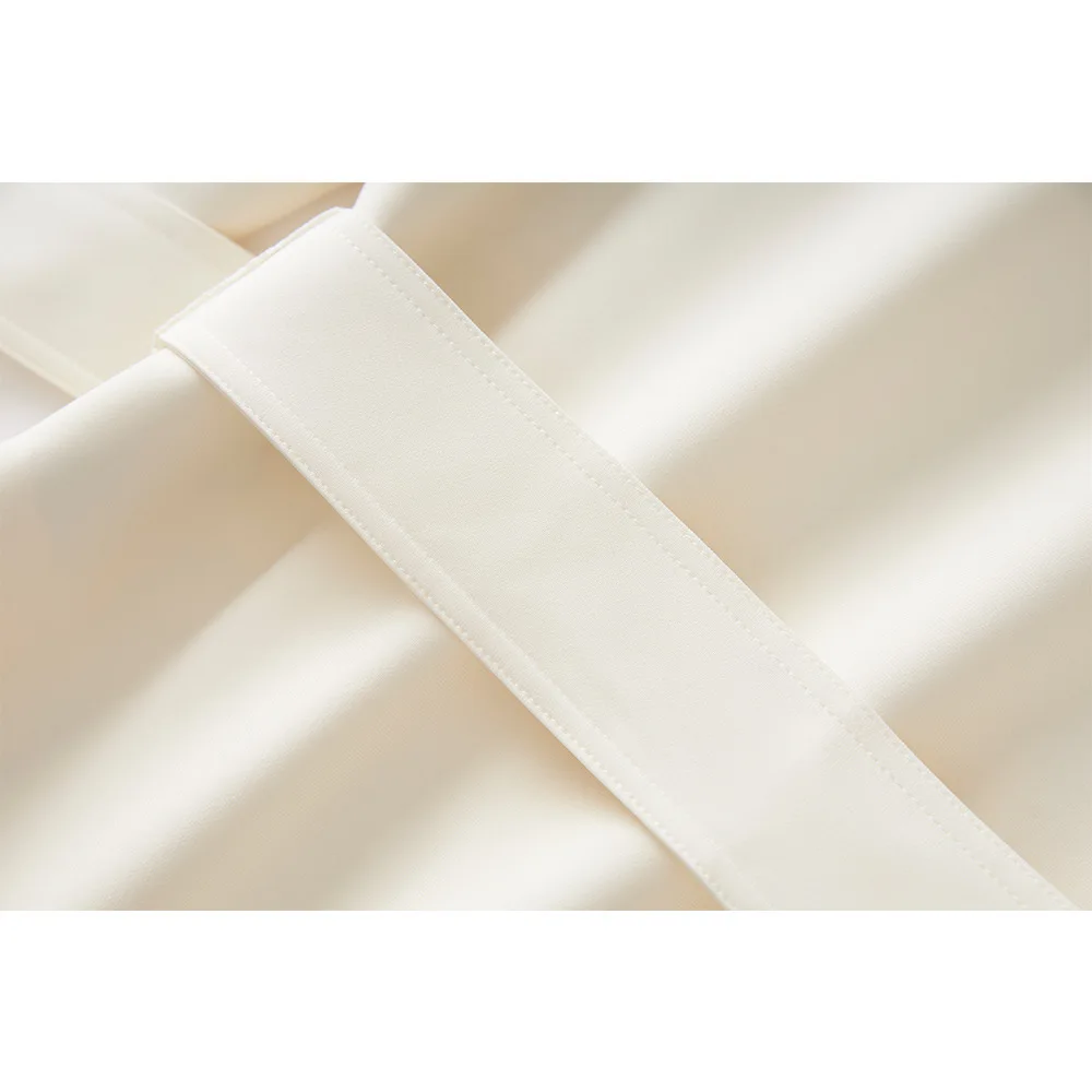 ZOCI-cárdigan con frente abierto para mujer, chaqueta con cinturón y cuello en V, prendas de vestir informales para oficina, abrigo ligero, novedad de invierno 2025