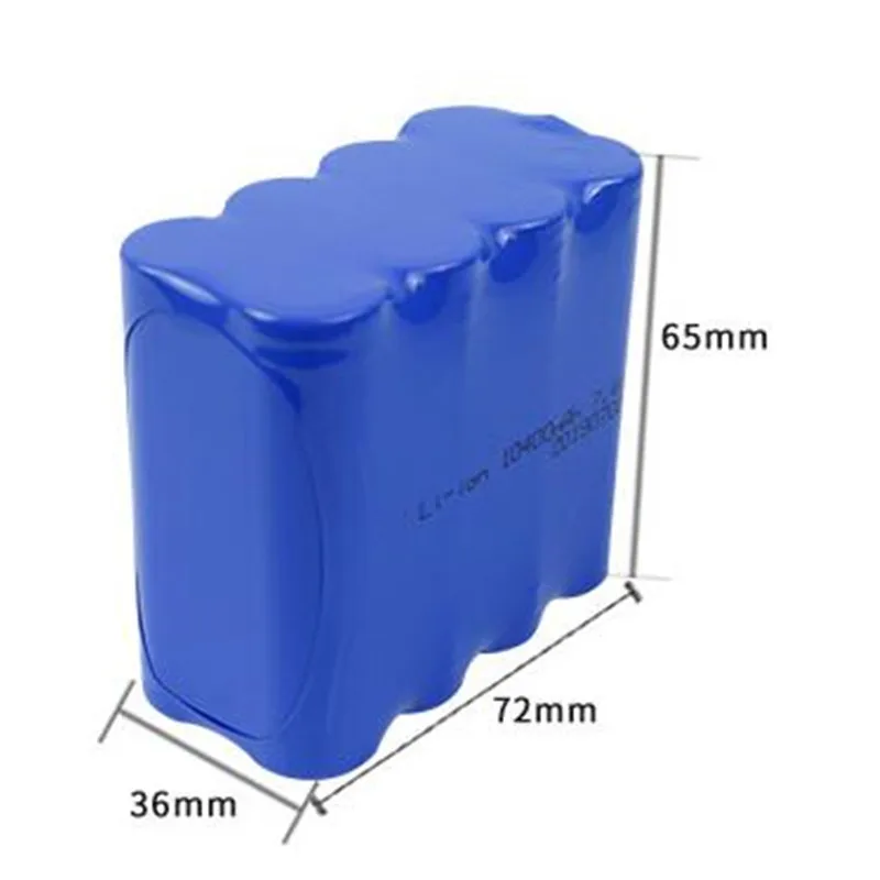 7.4V 8000MAh 8800MAh 10400MAh 12800MAH 14000Mah Li-ion Lithium Ion Rechargeable Battery For LED Light Mini Speaker