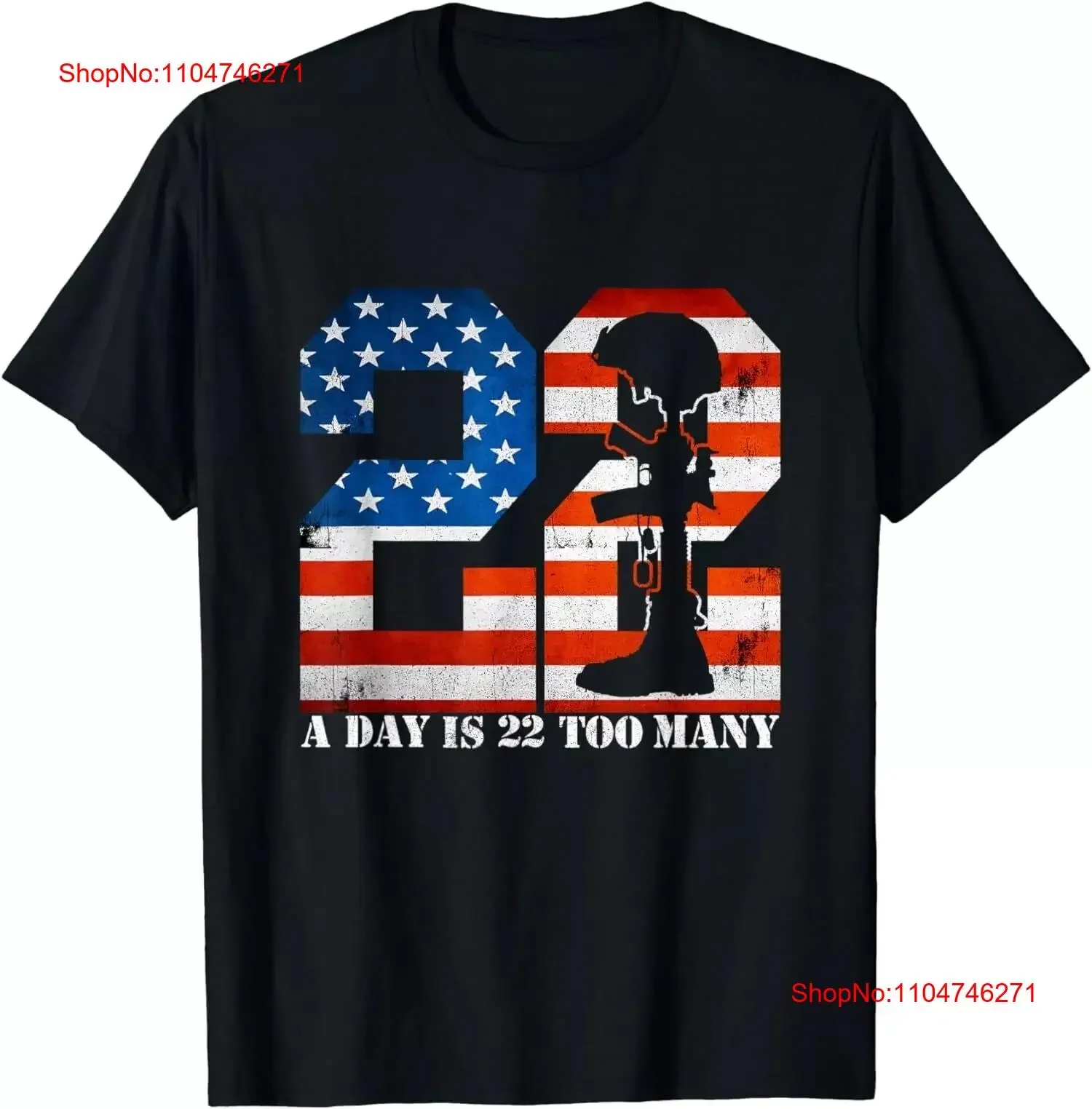 НОВАЯ ОГРАНИЧЕННАЯ Футболка Veteran Lives Matter Help Veterans 22 A Day Is Too Many, винтажная, стильная, повседневная, унисекс