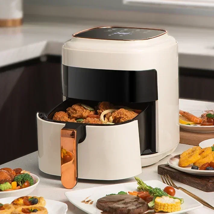 Visual Air Fryer 6L Household Large Capacity Oil-Free Multifunctional Intelligent Oven Electric Chips Machine