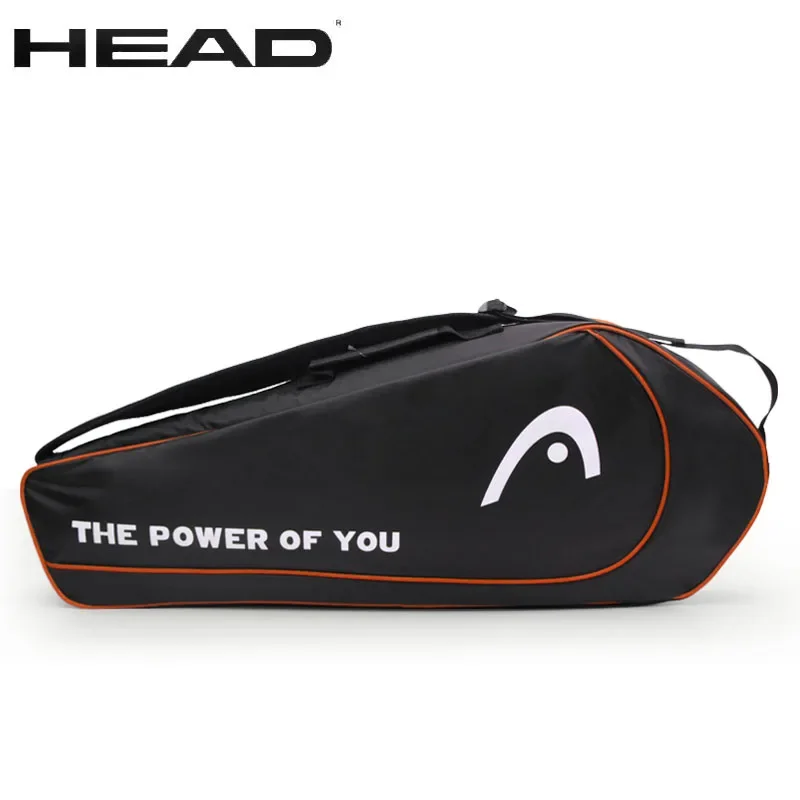 New HEAD Tennis Racket Bag For 3 Rackets Training Sport Competition Shoulder Hand Bag Squash Badminton Raquete De Padel Bag