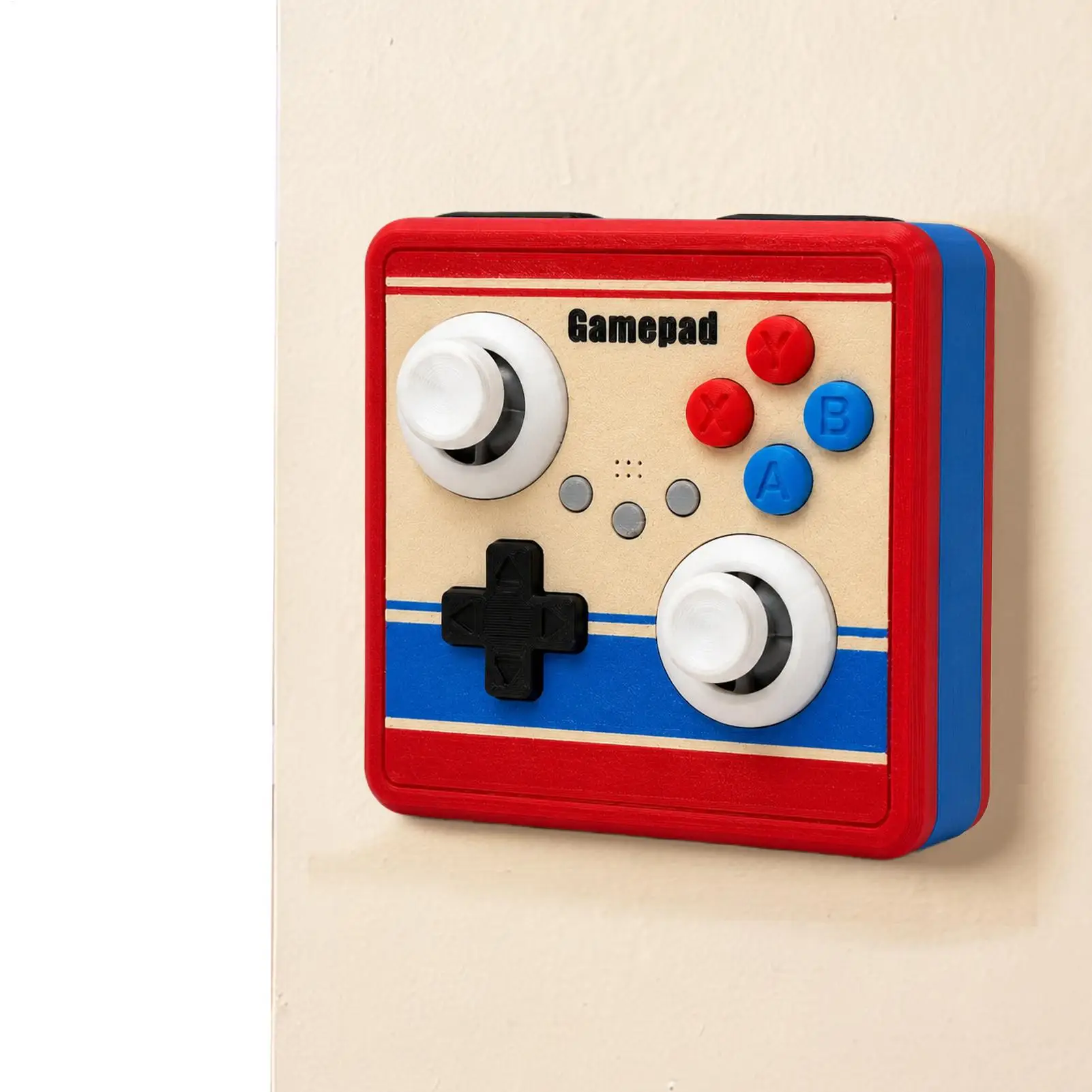 Novelty Retro Arcade Joystick Light SwitchCover 3d Printed Punch Free Wall Decor Unique Housewarming Birthday Gift Home Decor