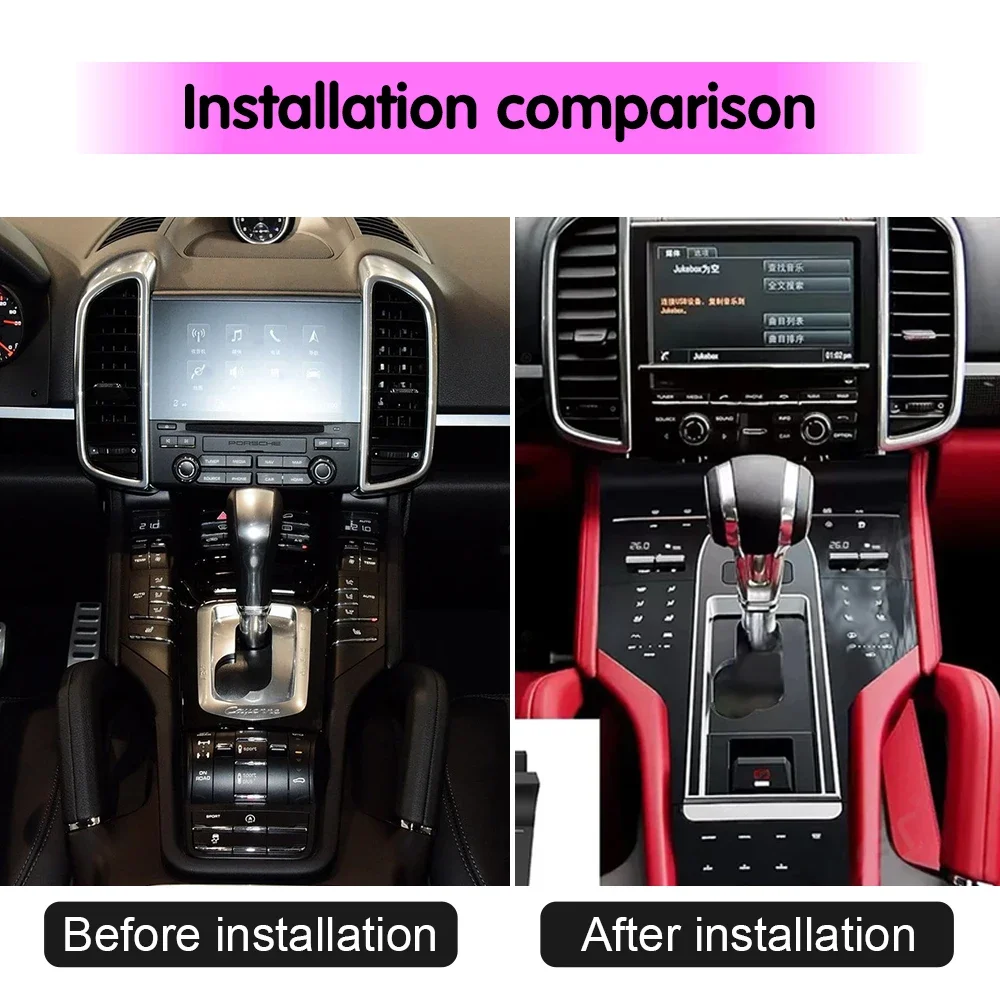 Central Handrail Board for 2010 - 2017 Digital Car Control Console Panel Upgrade Multifunctional
