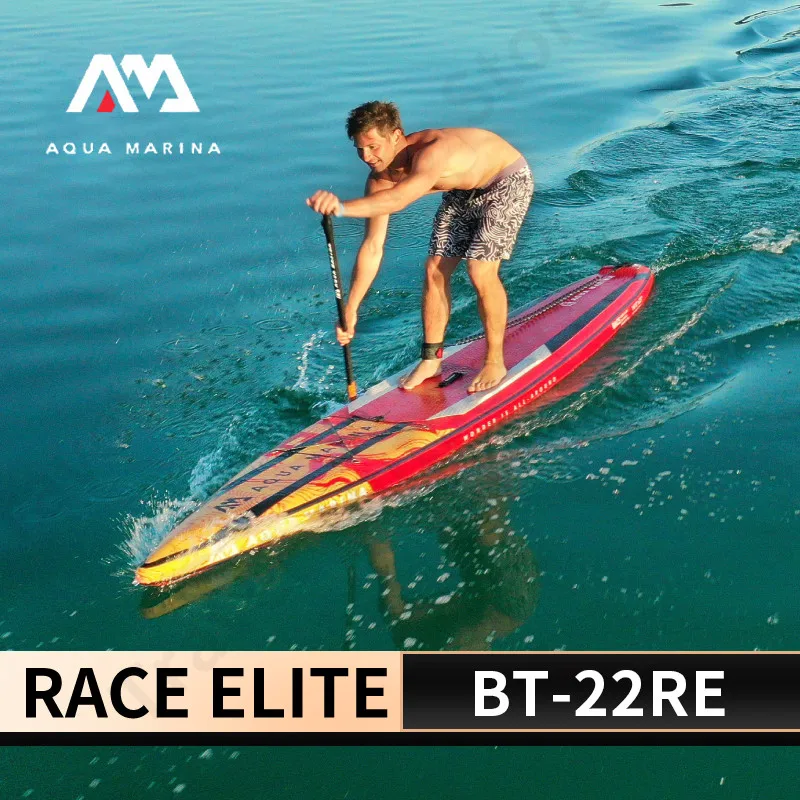 

AQUA MARINA RACE ELITE New 14'0" Inflatable Surfboard Competition Style Pointed Design Fast Surfing Water Sports Surfboard