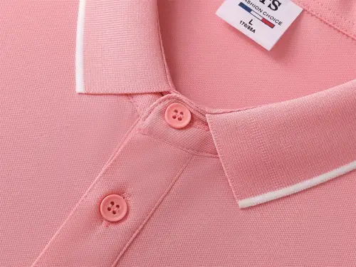 Imagen 2 del producto XH-T6 Polos de verano para hombres y mujeres, ropa de poliéster con estampado bordado y logotipo personalizado, Tops de diseño de empresa de grupo Personal, 200g