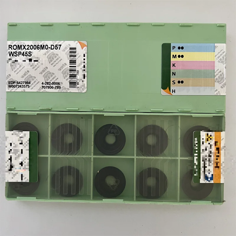 

Carbide inserts for lathe ROMX2006M0-D57 WSP45S