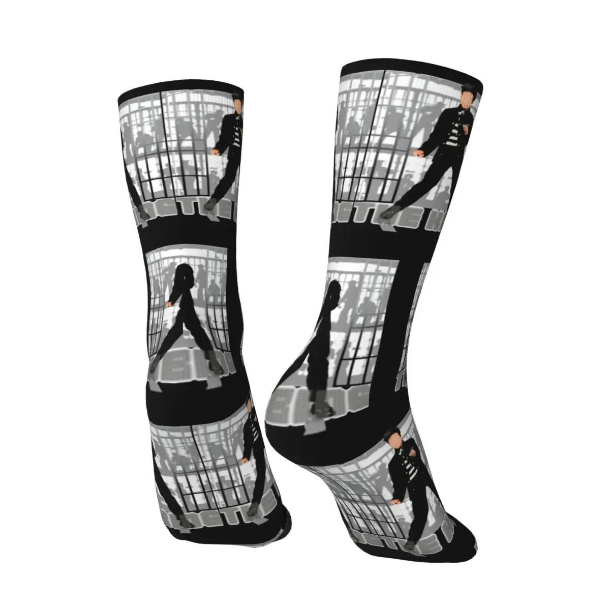 Men Socks E-Elvis The King Jailhouse Stockings Spring Modern Soft Socks Printed Outdoor Sports Anti-Slip Socks