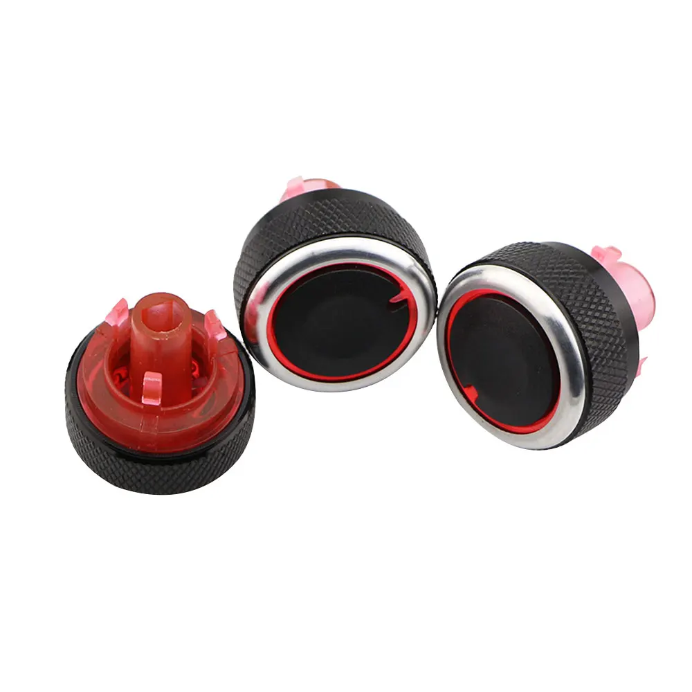 Air Conditioning Knob for Peugeot 307 CITROEN C4 MK1 C-TRIOMPHE AC Heat Control Switch Button Knobs Aluminum Alloy