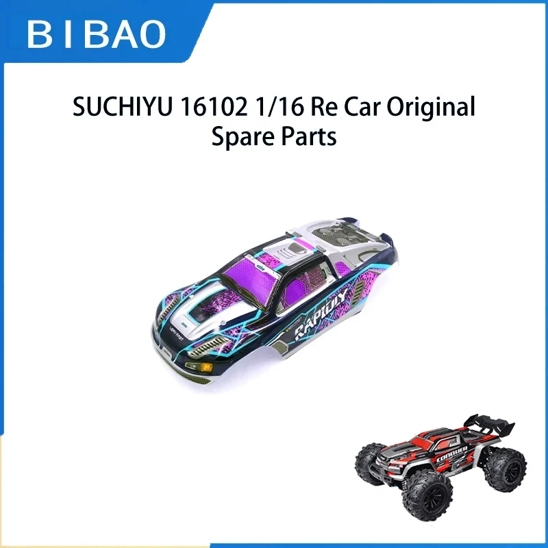 

SCY 16102 1/16 RC Car Original Spare Parts 6210 car shell purple Suitable for SCY 16101 16102 16103 Car