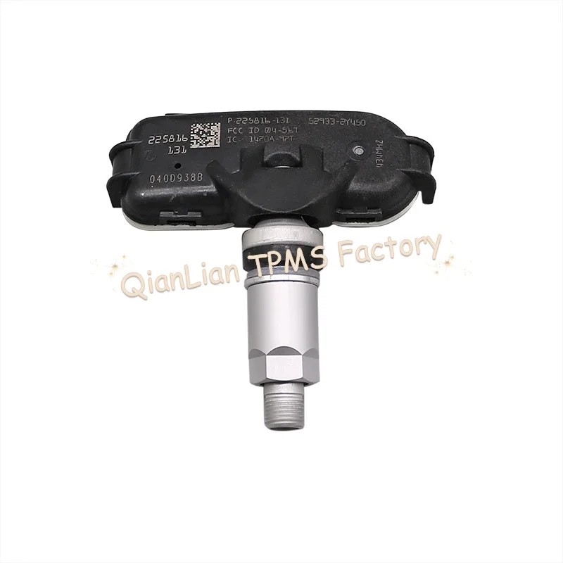 Para Hyundai ix35 I40 Grandeur TPMS Sensor de pneus 4pcs 52933-2Y450 529332 Sistema de monitoramento de pressão dos pneus Y450 433MHZ