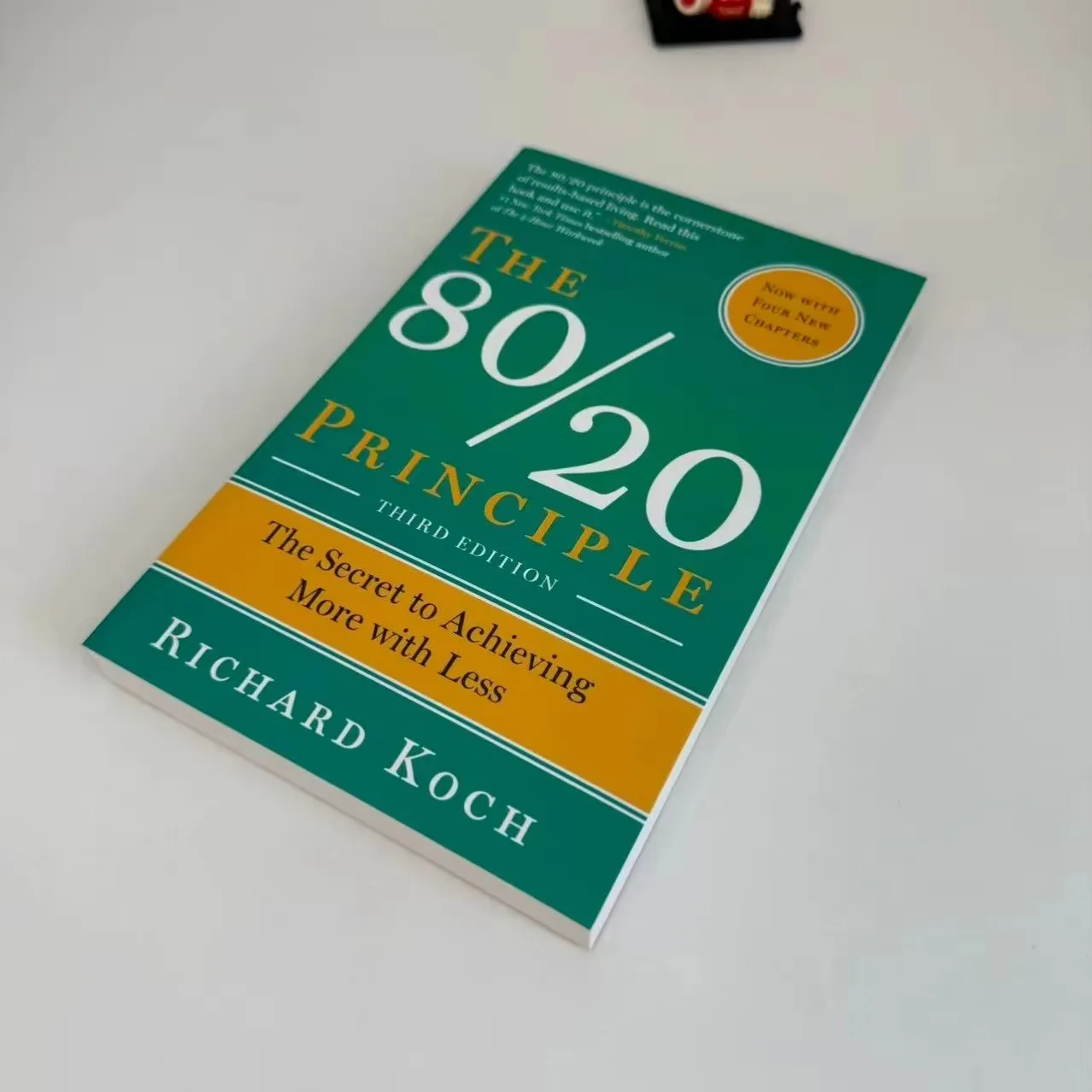 Het 80/20-principe Richard Kirk, het Engelse originele managementboek van de 28e regels Vara Santo Prom Soshoi Sabi Sabi Sabi Sabi Sabi Books
