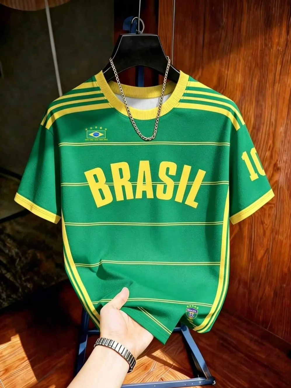 T-shirt de sport à manches courtes pour hommes