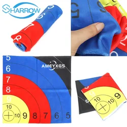 Archery Target Towel Soft Microfiber Quick Dry Lightweight Portable Durability Archer Bow Hunting Travelling Camping Towels Tool