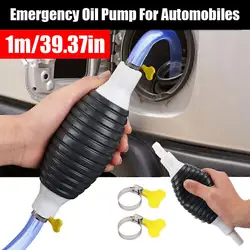 Hand Fuel Pump Car Fuel Tank Oil Transfer Pump Petrol Syphon Manual Pump Diesel Accessories Saver Car Liquid Fuel S7K2