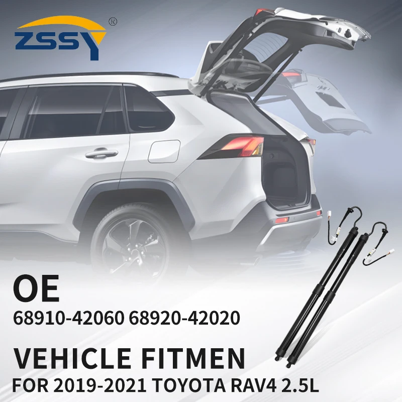 68910-42060 68920-42020 New Power Hatch Lift Support For 2019 2020 2021 2022 Toyota RAV-4 Pair Electric Tailgate Struts