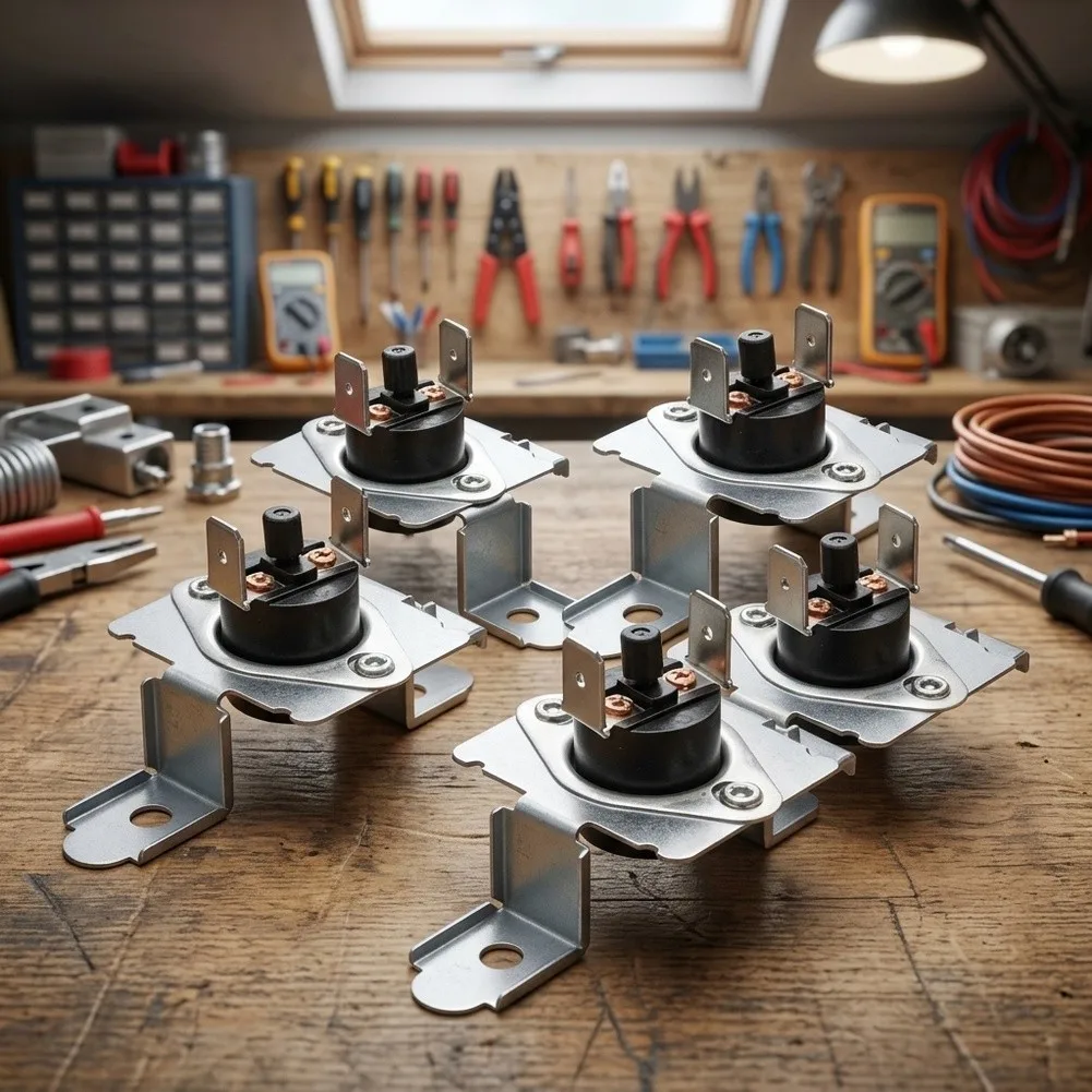 For Overheating Protection High Limit Switch Heating Element Sensor High Temperature Limit Control As Shown Aluminium Housing