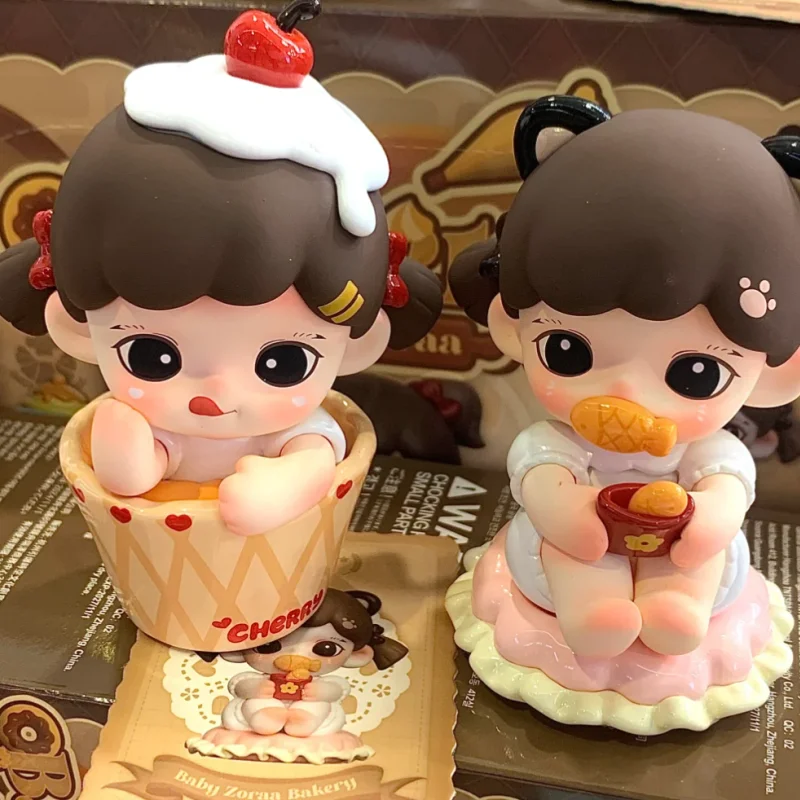 

Genuine Zoraa Sister Bao Bakery Blind Box 2nd Generation Trendy Action Figure Adorable Doll Toy Birthday Gift Ornament for Girls