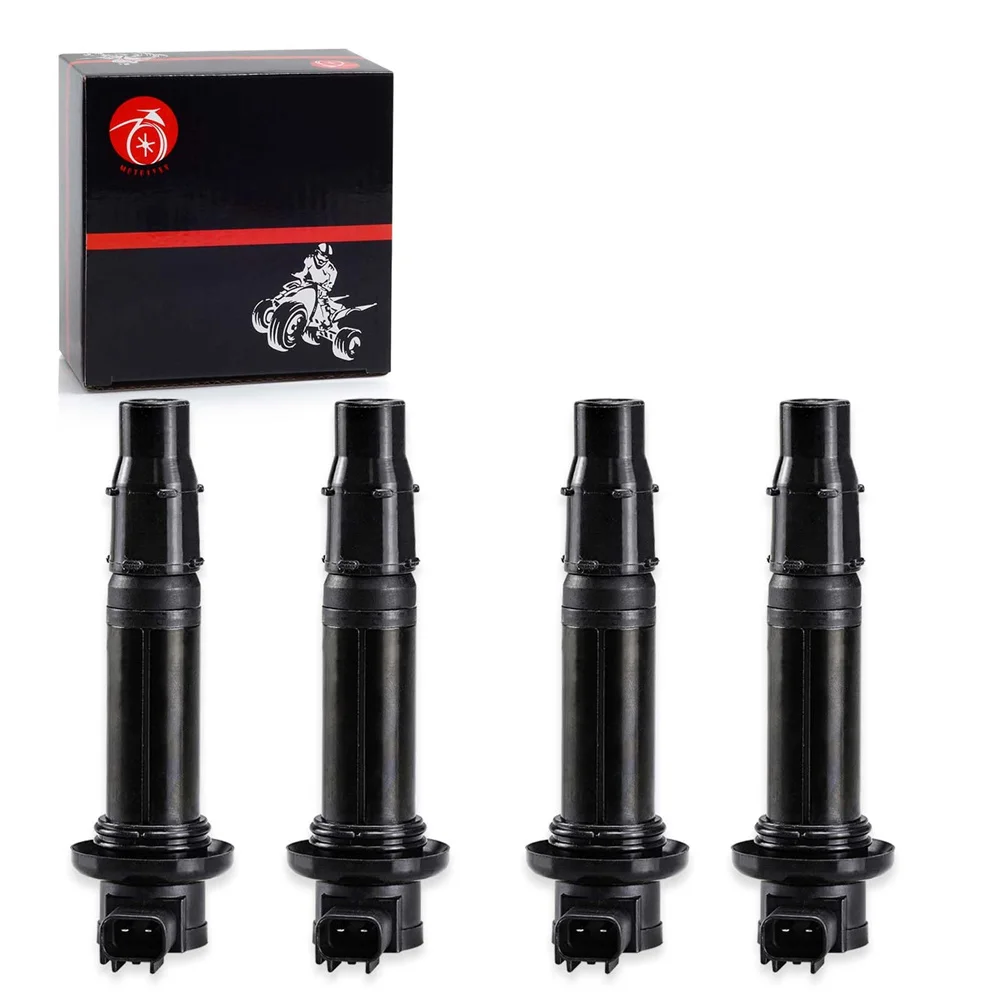 Ignition Coil 4 pcs For Yamaha YZF-R6 R6 2003 2004 2005 YZF R6S 2006 2007 2008 2009 5SL-82310-20-00 5SL-82310-00-00