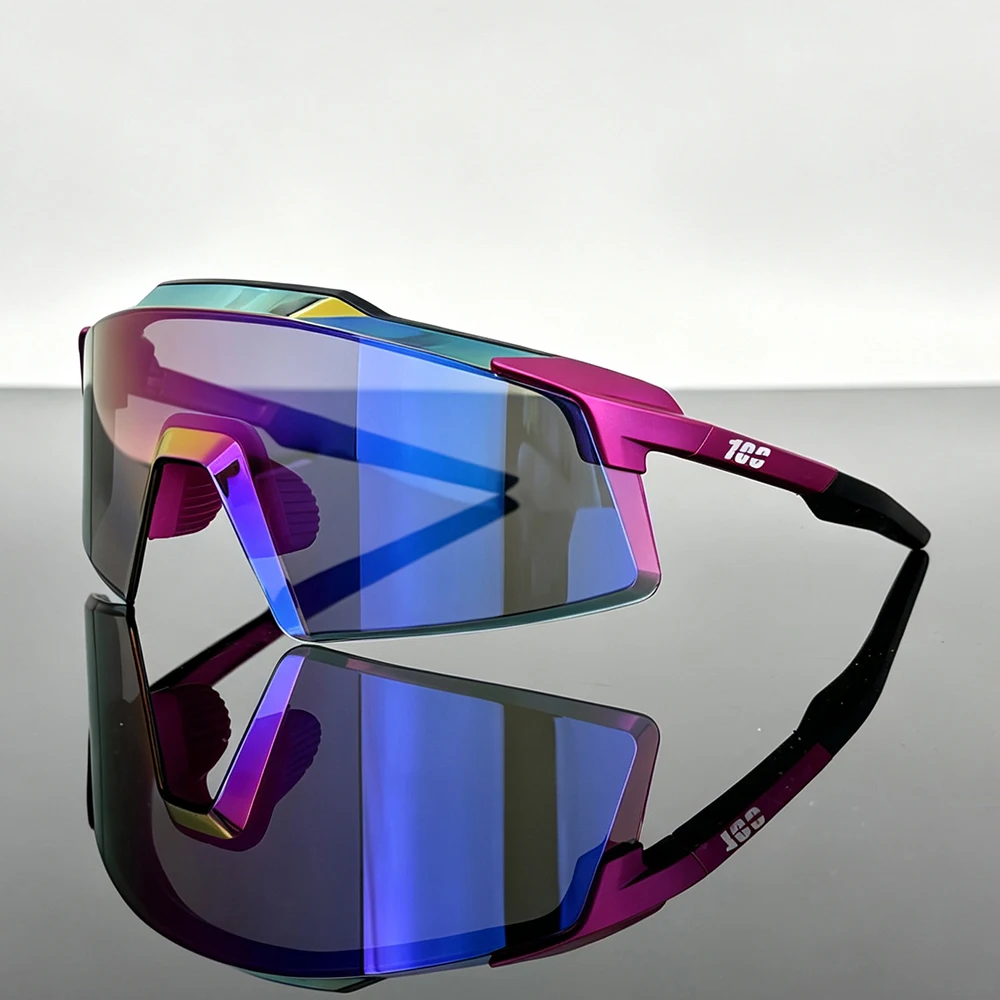 Neueste Fahrradbrille Outdoor-Sportsonnenbrille Herren UV400 TR-90 MTB Fahrradbrille Damen Rennrad- und Mountainbike-Brille – Detail 3