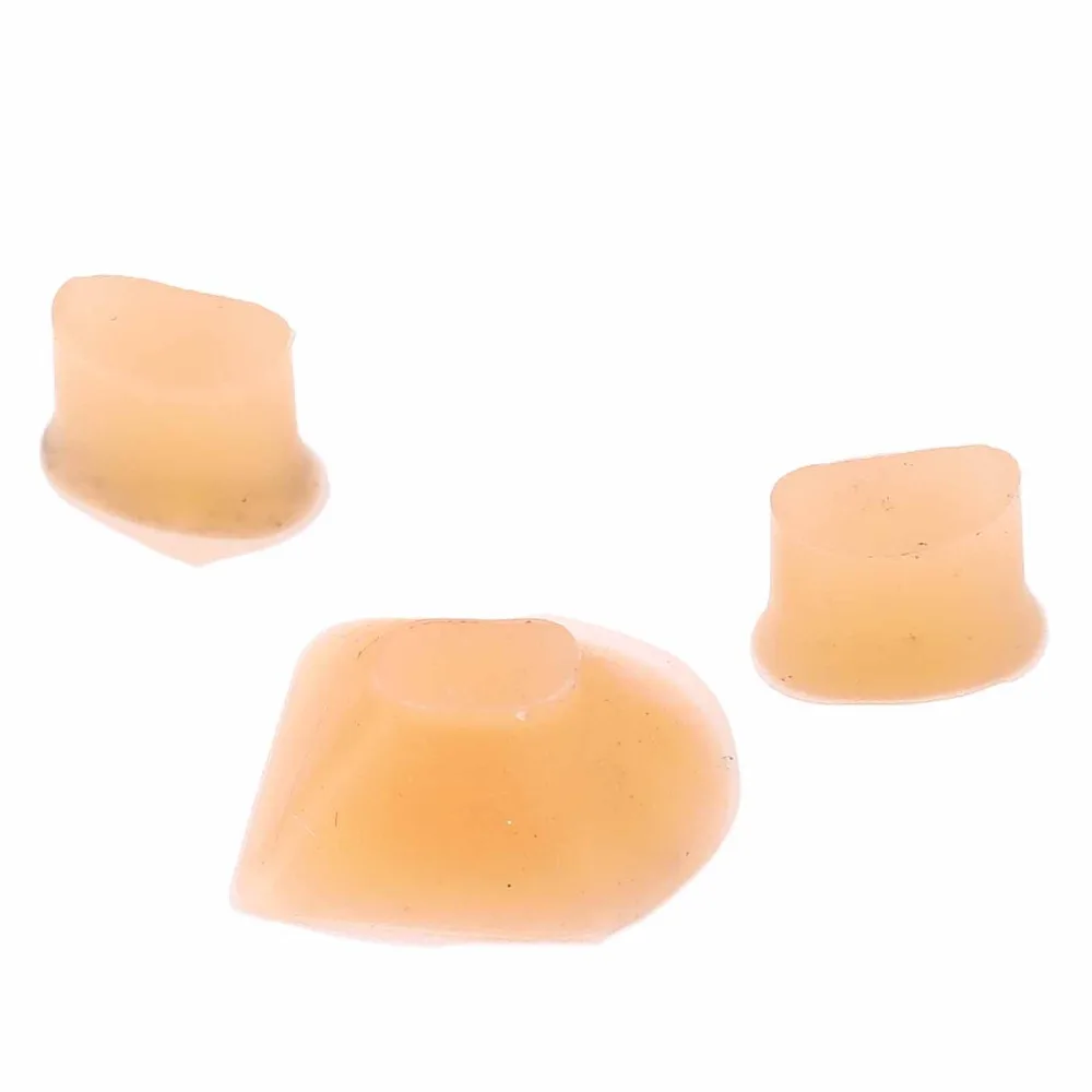 6PCS Professional Silicone Flute Trill Key Bumper khaki Flute Key Covers Flute Repair Parts For Flutes