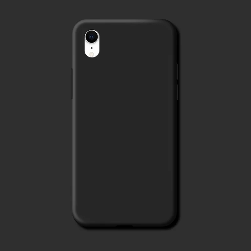 Original hülle für iPhone XR X R stoß feste TPU flüssige Silikons chutz Telefon Rückseite für iPhone XR Hülle – Detail 11