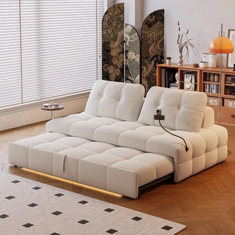 

Reclining Italian Design Sofas Filler Back Support Lounges Double Puffs Couch Salon Luxury Designer Divano Soggiorno Furniture