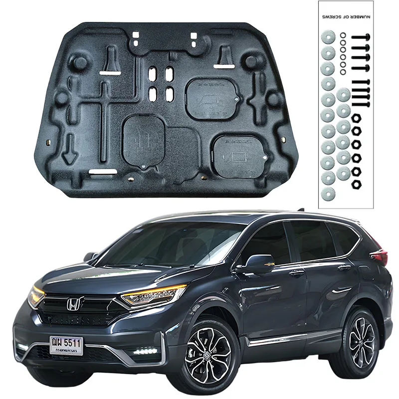 

Higher Quality Alloy Under Engine Guard Mudguard Board Splash Shield Mud Fender Plate Panel For Honda CRV 2017-2021 2.0L 1.5T