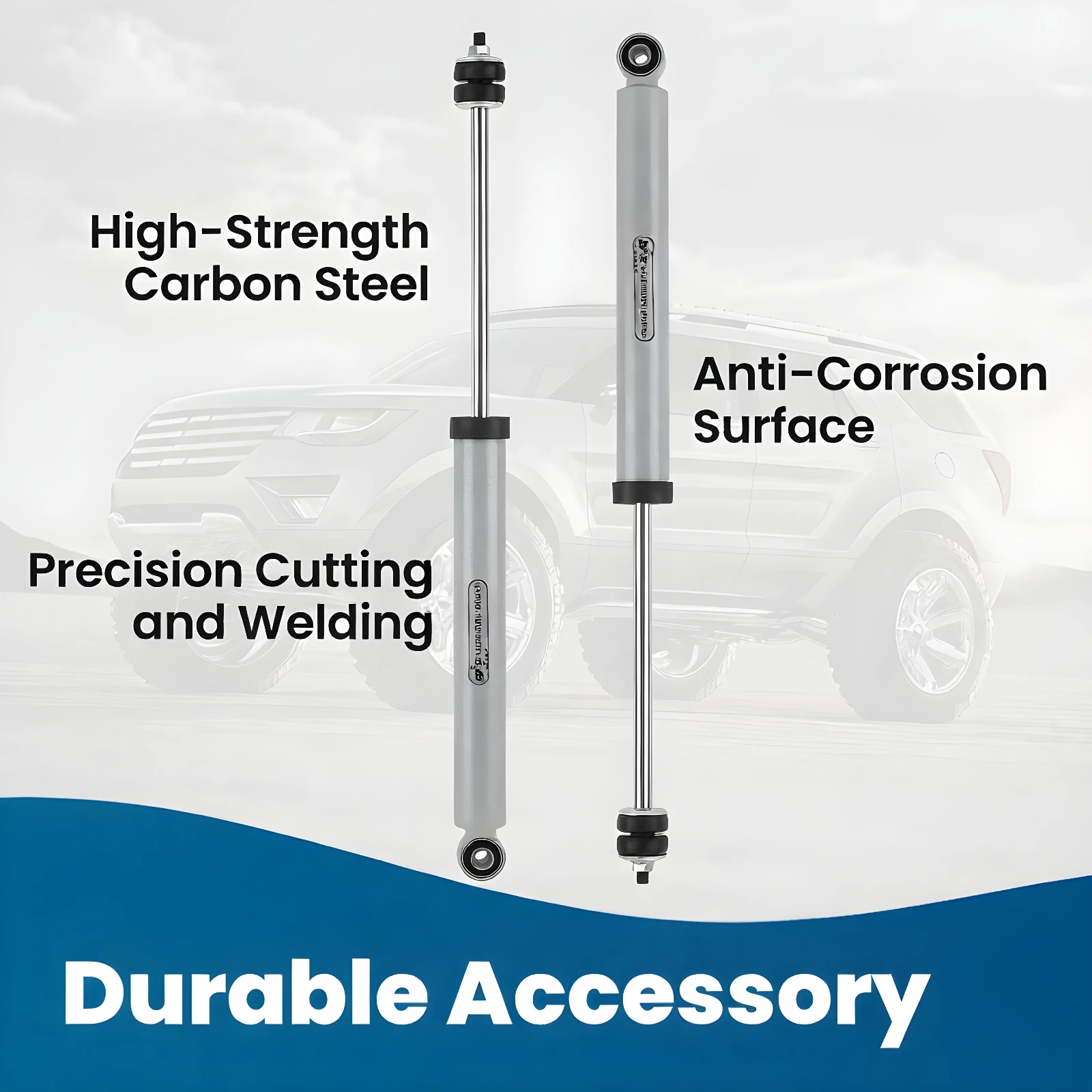 

Front Shock Absorbers For Ram 2500 3500 4WD 10-2022 with 3"- 4.5" Lift Kit