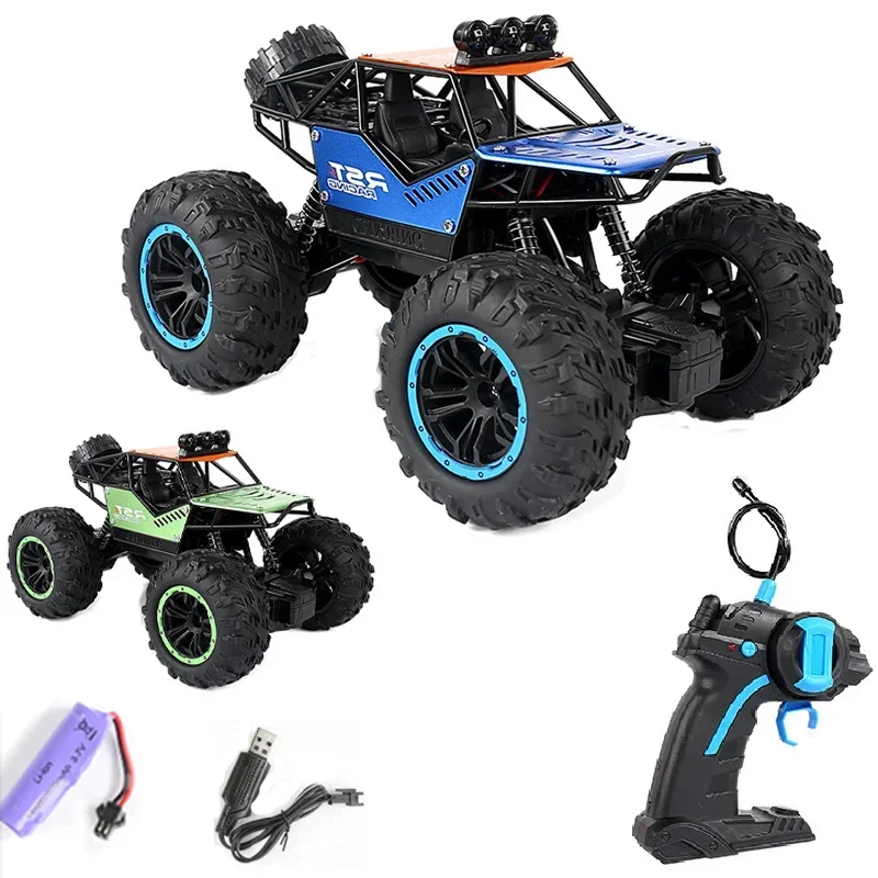 

Children Toys All Terrain Rc Car Drift Off-road Vehicle Alloy Climbing Vehicle Strong Off-road Performance Radio-ontrolled Car