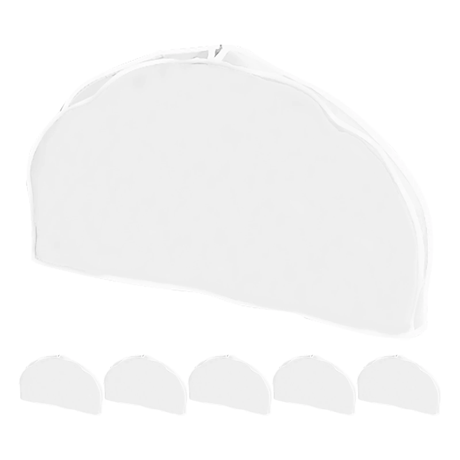 

6pcs Garment Shoulder Covers Dust Proof Lightweight Clothes Protective Cover For Suits Coats Dresses Hanging Storage Wardrobe