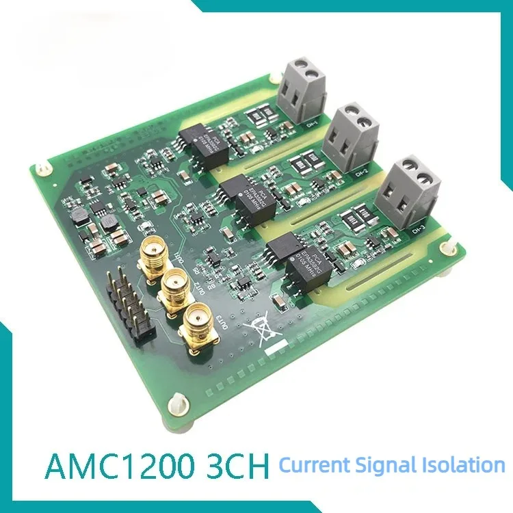 

AMC1200 3-channel Isolated Current Acquisition Module 60KHz Bandwidth Three-phase Motor Current Sampling