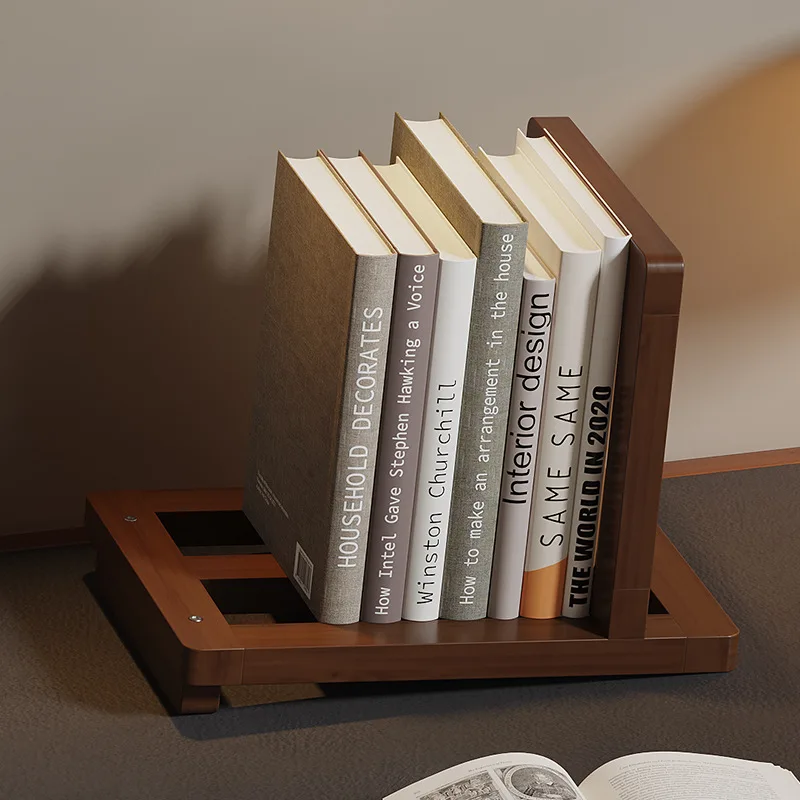 Office Desk Bookcase Shelf Divider Student Children Simple Book Stand Desktop Office Table Small Storage Organizer Rack