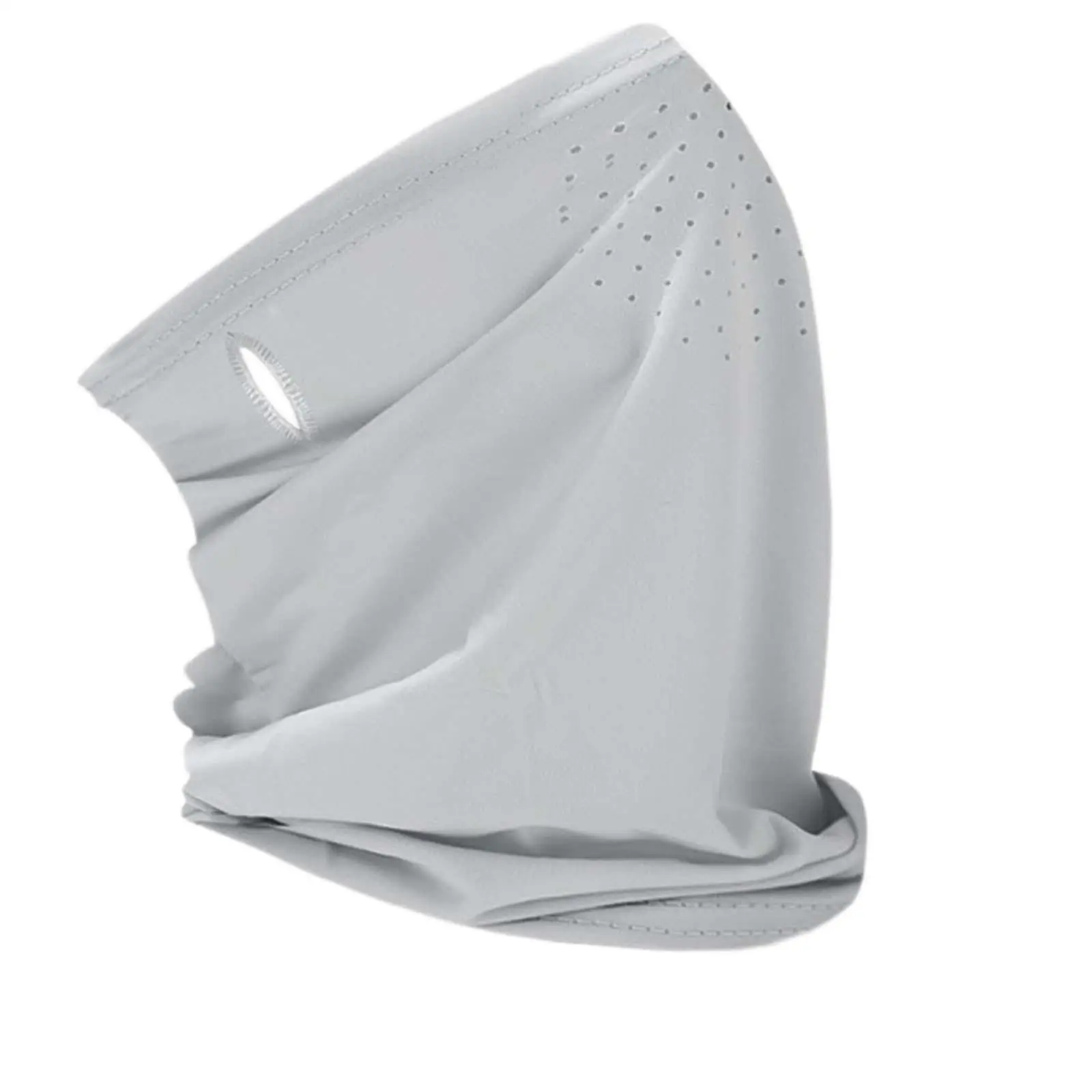 Polaina fina y transpirable para el cuello, bufanda, Bandana, cubierta protectora solar para la cara para mujer, playa, viajes al aire libre