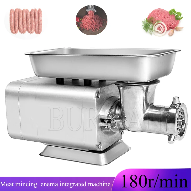 

1100W Multifunction Electric Meat Grinder Kitchen Food Processors Sausage Maker Filler Mincer Stuffer